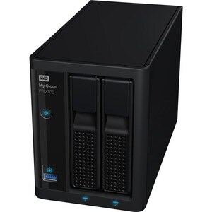 WD My Cloud PR2100 2 x Gesamtzahl Einschübe NAS-Speichersystem - 4 TB HDD - Intel Pentium N3710 Quad-Core 1,60 GHz - 4 GB 