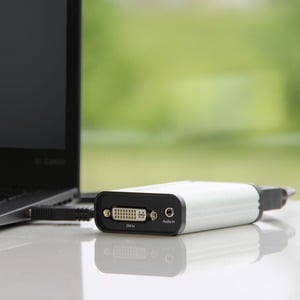 CAPTURADORA DE VIDEO USB 3.0 DVI 1080P 60FPS ALUMINIO