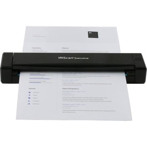 IRIS Iriscan Executive 4-The Ultimate Portable Duplex Scanner - 24-bit Color - 8-bit Grayscale - Duplex Scanning - USB