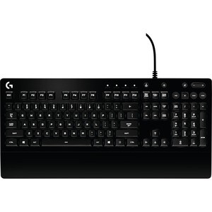 Logitech G213 Prodigy RGB Gaming Keyboard - Cable Connectivity - USB 2.0 Interface - Play, Pause, Volume Control Hot Key(s