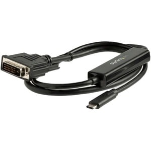 StarTech.com USB-C to DVI Cable - 1 m - 1080p - 1920x1200 - USB C DVI Monitor Cable - USB C Cable - Computer Monitor Cable