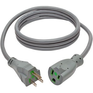 Eaton Tripp Lite Series Hospital-Grade Extension Cord, NEMA 5-15P to NEMA 5-15R - Green Dot, 13A, 125V, 16 AWG, 6 ft. (1.8