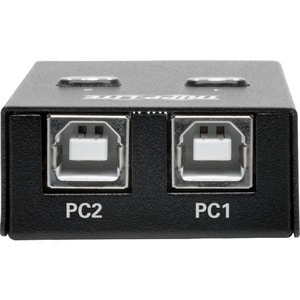 Tripp Lite 2-Port USB Hi-Speed Sharing Switch for Printer/ Scanner /Other - USB - External - 2 USB Port(s) - 2 USB 2.0 Por