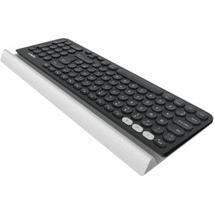 Logitech K780 Keyboard - Wireless Connectivity - USB Interface - Swiss - QWERTZ Layout - White - Bluetooth/RF - 10 m - 2.4