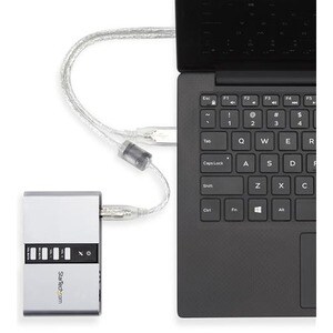 StarTech.com Externe Soundbox - 16 Bit DAC-Datenbreite - 7.1 Klangkanäle - Extern - C-Media - USB 2.0 - 48 kHz Maximale Wi