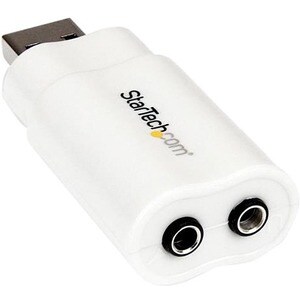 StarTech.com Audio-Adapter - TAA-konform - Weiß