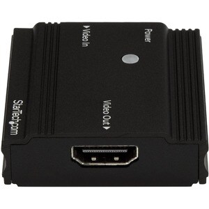 StarTech.com HDMI Signal Booster - HDMI Repeater Extender - 4K 60Hz - Use this repeater to amplify your 4K HDMI signal and