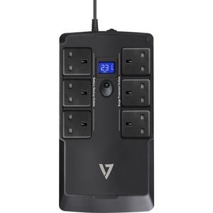 V7 UPS1DT750-1K Standby UPS - 750 VA/450 W - 2U Rack-mountable - 8 Hour Recharge - 30 Second Stand-by - 230 V AC Input - 2