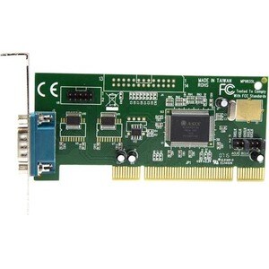 StarTech.com 2 Port PCI Low Profile RS232 Serial Adapter Card with 16550 UART - Low-profile Plug-in Card - PCI - PC - 2 x 