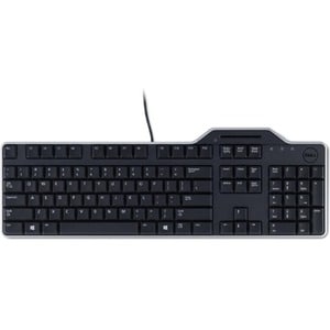 Dell KB813 Keyboard - Cable Connectivity - USB Interface - English (UK), Irish - QWERTY Layout - Black - Computer - PC