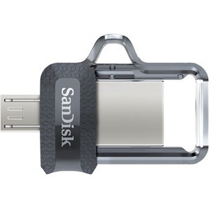 SanDisk Ultra 64 GB Micro-USB, USB 3.0 Flash-Laufwerk