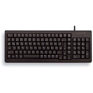 CHERRY G84-5200 Keyboard - Cable Connectivity - USB Interface - English (US) - Black - Computer - PC, Mac, Unix