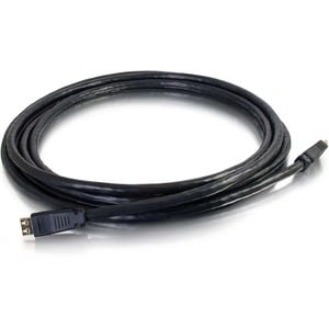C2G 35ft 4K HDMI Cable with Gripping Connectors - Plenum Rated - HDMI for Audio/Video Device - 35 ft - 1 x HDMI Male Digit