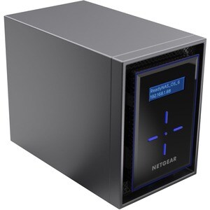 Netgear ReadyNAS RN422E6 2 x Total Bays SAN/NAS Storage System - 12 TB HDD - Intel Atom C3338 Dual-core (2 Core) 1.50 GHz 