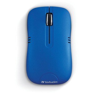 Verbatim Wireless Notebook Optical Mouse, Commuter Series - Matte Blue - Optical - Wireless - Radio Frequency - Matte Blue