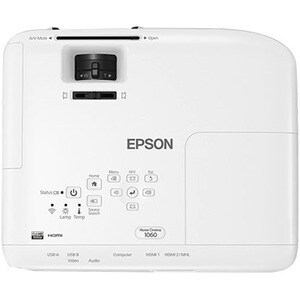 Epson PowerLite 1060 LCD Projector - Front - 3100 lm
