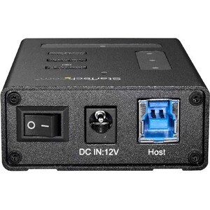 StarTech.com 4 Port USB 3.0 Hub - 1x USB-C & 3x USB-A - Mountable Metal USB Type-A Hub - 5Gbps USB 3.2 Gen 1 - Self Powere