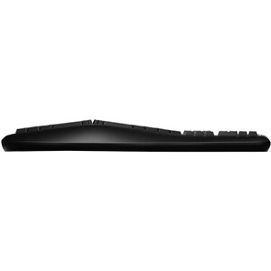 Adesso 2.4GHz Wireless Ergonomic Touchpad Keyboard - Wireless Connectivity - RF - 30 ft - 2.40 GHz - USB Interface - 105 K