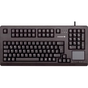 CHERRY Tastatur - Kabel Konnektivität - USB Schnittstelle - TouchPad - Englisch (US) - Schwarz - Mechanisch Schlüsselschal