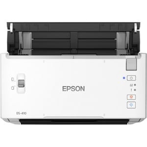 Epson DS-410 Sheetfed Scanner - 600 dpi Optical - 48-bit Color - 16-bit Grayscale - 26 ppm (Mono) - 26 ppm (Color) - Duple