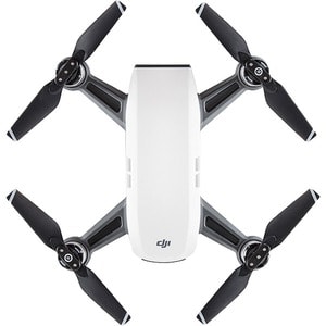 DJI Spark Fly More Combo (Alpine White) - 2.40 GHz, 2.48 GHz, 5.73 GHz, 5.83 GHz - Battery Powered - 0.27 Hour Run Time - 