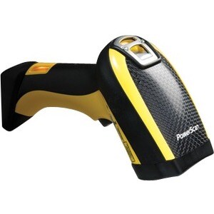 Datalogic PowerScan PD9130-K2 Handheld Barcode Scanner Kit - Cable Connectivity - Yellow - 1D - LED - Imager - Keyboard Wedge