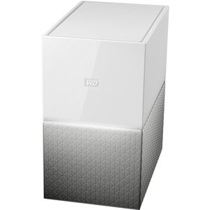 Sistema de almacenamiento NAS WD My Cloud Home Duo WDBMUT0060JWT-EESN - 2 x Total de compartimientos - 6 TB HDD De Escrito
