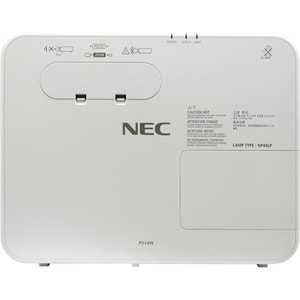 NEC Display P554W LCD Projector - 1280 x 800 - Front, Ceiling - 4000 Hour Normal Mode - 8000 Hour Economy Mode - WXGA - 20