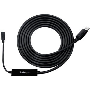 StarTech.com Cavo USB-C a DisplayPort da 3m - 4k 60hz - Nero - Compatibile TB3 - Cable for Chromebook, Proiettore, Monitor