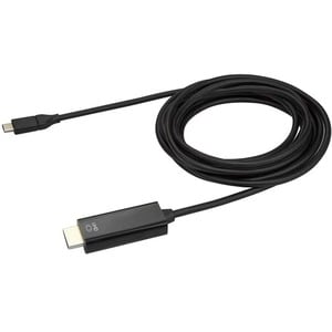StarTech.com 10ft (3m) USB C to HDMI Cable - 4K 60Hz USB Type C DP Alt Mode to HDMI 2.0 Video Display Adapter Cable -Works