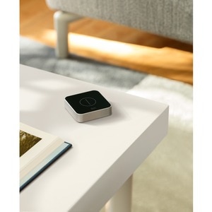 Eve Button Connected Home Remote - Button Switch - Light Control, Lamp - Siri, Apple HomeKit Supported - 3 V DC - Black