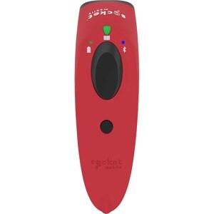 Socket Mobile SocketScan S740 Handheld Barcode Scanner - Wireless Connectivity - Red - 1D, 2D - Imager - Bluetooth