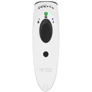 Socket Mobile SocketScan S700 Handheld Barcode Scanner - Wireless Connectivity - White - 1D - Imager - Bluetooth