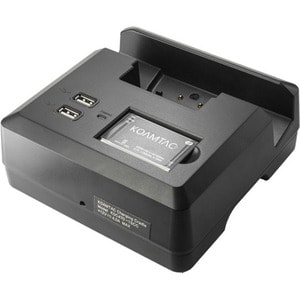KoamTac KDC470-1SCC 1-slot Charging Cradle - Docking - Bar Code Scanner - Charging Capability - Pogo Pin - 2 x USB
