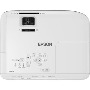 Epson PowerLite U42+ LCD Projector - 16:10 - 1920 x 1200 - Ceiling, Rear, Front - 1080p - 6000 Hour Normal Mode - 10000 Ho