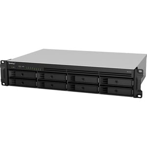 Synology RackStation RS1219+ 8 x Total Bays SAN/NAS Storage System Atom C2538 Quad-core (4 Core) 2.40 GHz - 2 GB RAM - DDR
