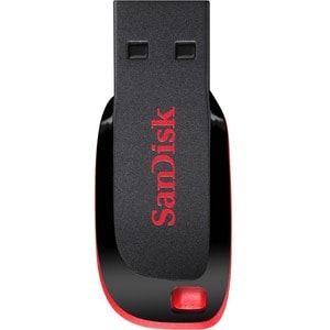 SanDisk Cruzer Blade USB Flash Drive 128GB - 128 GB - USB 2.0 - 2 Year Warranty