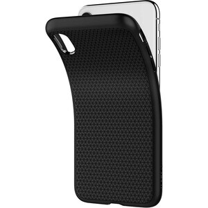 Spigen iPhone XR Case Liquid Air Matte Black
