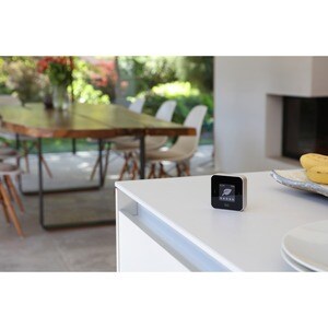 Eve - Room Indoor Air Quality Monitor - Indoor Air Quality Monitor for tracking VOC, temperature & humidity, display, no b