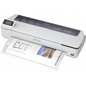 Epson SureColor SC-T5100N Inkjet Large Format Printer - 609.60 mm (24") Print Width - Colour - 2400 x 1200 dpi - USB - Eth