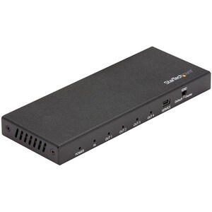 StarTech.com 4 Port HDMI Splitter - 4K 60Hz - 1x4 Way HDMI 2.0 Splitter - HDR - ST124HD217 - Displays the same image with 
