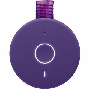 Logitech BOOM 3 Portable Bluetooth Speaker System - Ultraviolet Purple - Battery Rechargeable - USB