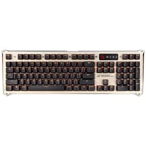 Bloody Gaming Optical Mechanical Gaming Keyboard, Backlit Adjustable - Cable Connectivity - USB Interface - Multimedia Hot
