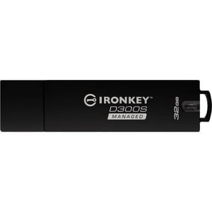 Kingston 32GB IronKey D300 USB 3.1 Flash Drive - 32 GB - USB 3.1