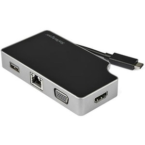 StarTech.com USB-Typ C Docking Station für Notebook - 95 W - 3 x USB-Anschlüsse - 2 x USB 3.0 - USB Typ C - Netzwerk (RJ-4
