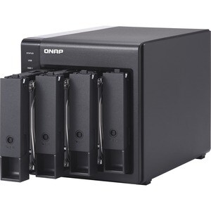 QNAP TR-004 USB 3.0 RAID - 4 x HDD Supported - Serial ATA/600 Controller - RAID Supported - 0, 1, 5, 10, JBOD RAID Levels 
