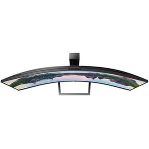 Philips Brilliance 499P9H Webcam Dual Quad HD (DQHD) Gekrümmter Bildschirm Gaming-LCD-Monitor - 32:9 Format - Schwarz - 12