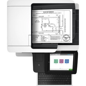 HP LaserJet Managed E52645c Laser Multifunction Printer-Monochrome-Copier/Scanner-45 ppm Mono Print-1200x1200 Print-Automa