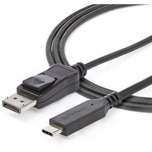 StarTech.com 6 ft. (1.8 m) - USB-C to DisplayPort Adapter Cable - 8K - HBR3 - Thunderbolt 3 Compatible - USB-C Adapter and