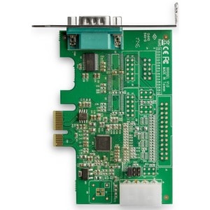 1 Port Serielle PCI Express RS232 Adapter Karte, Serielle RS232 Kontroller Karte, 16950 UART, Niedrigprofil, Windows & Lin